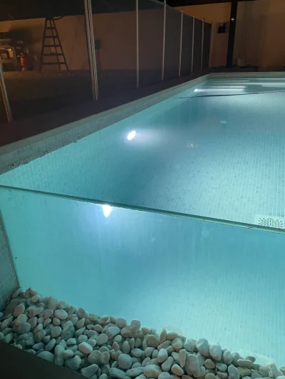 iluminacion-piscina Instal.lam Electricitat i Llanterneria